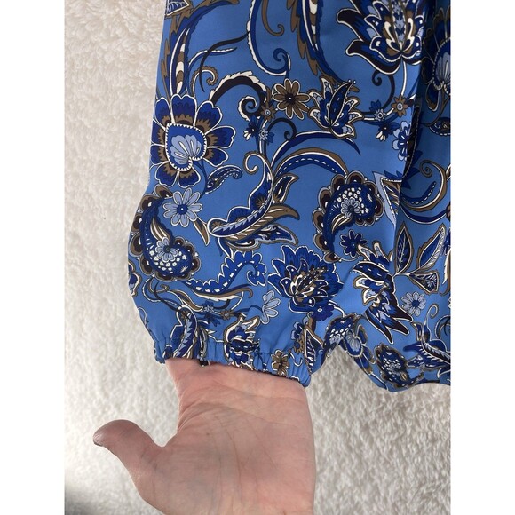 J.Jill Wearever Collection XLT Floral Tunic Polyester Floral Lightweight Blouse - Picture 2 of 10